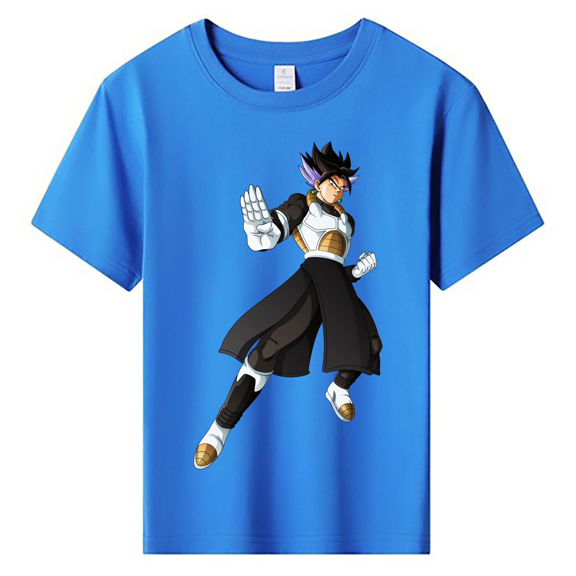 （画像用） ドラゴンボール ベジット DRAGON BALL Vegetto 綿100％キッズTシャツ（フロントプリント）